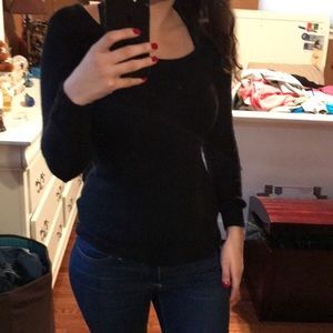 Lace up back sweater!